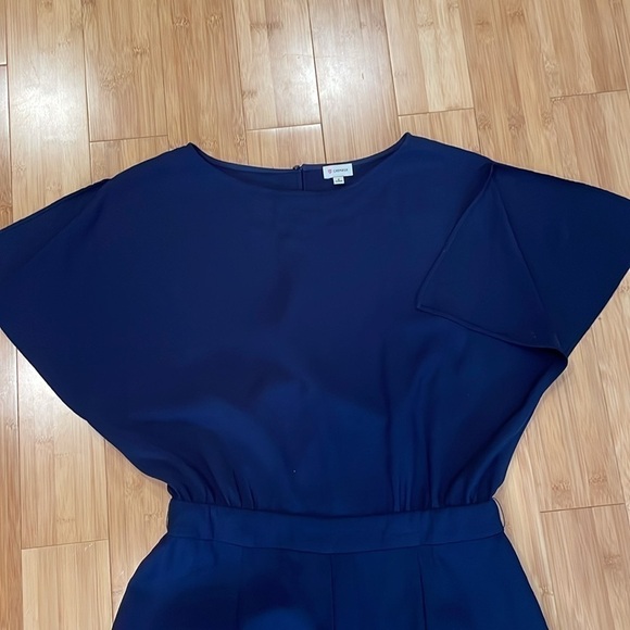 Cremieux Ladies Navy Soft and Lightweight One Piece Pantsuit - Picture 3 of 11